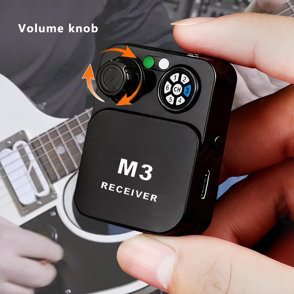 In Ear Monitors For Singers - Sistema di monitoraggio wireless 2.4G, auricolari