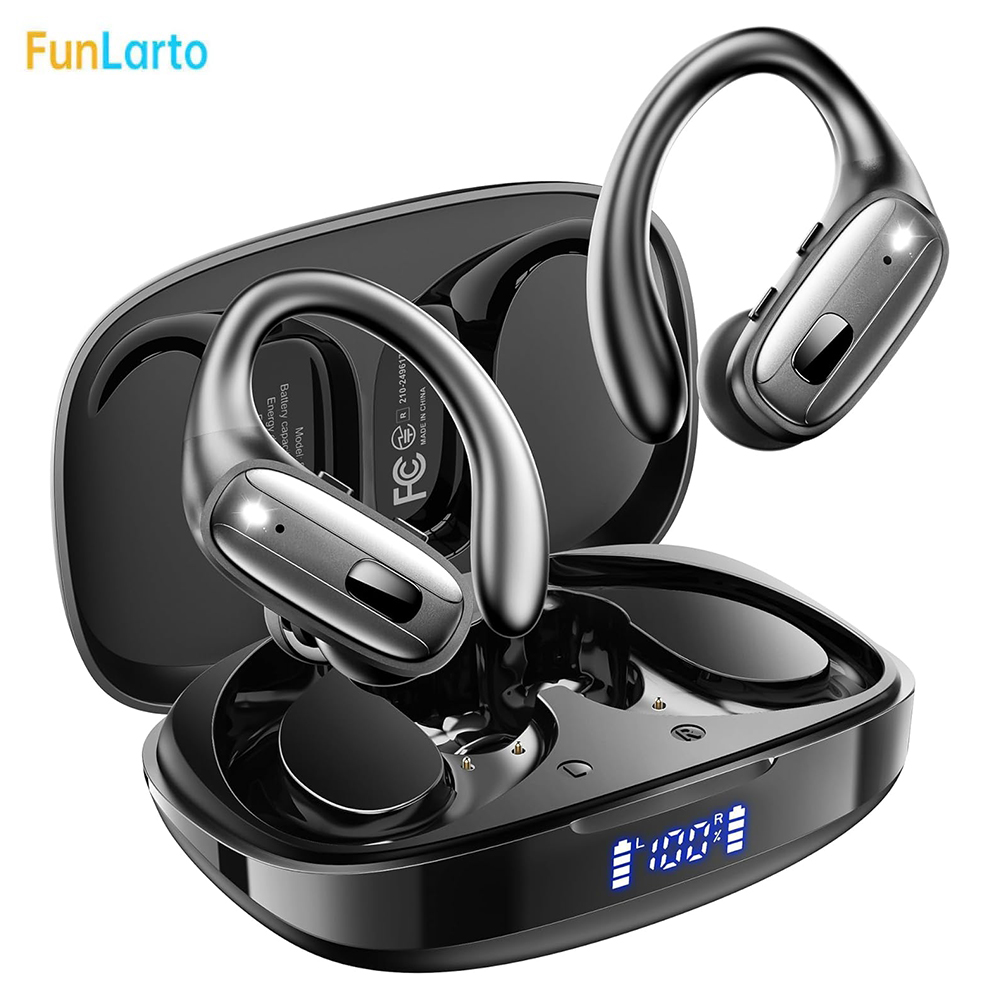 Type C Wired Earphones With Mic - Cuffie sportive Bluetooth 5.3 Auricolari wireless