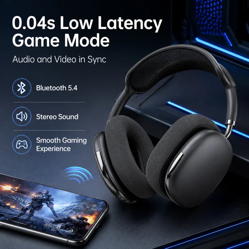 Cuffie wireless Bluetooth con  - Anc Wireless Over Ear Headphones recensione e prezzo