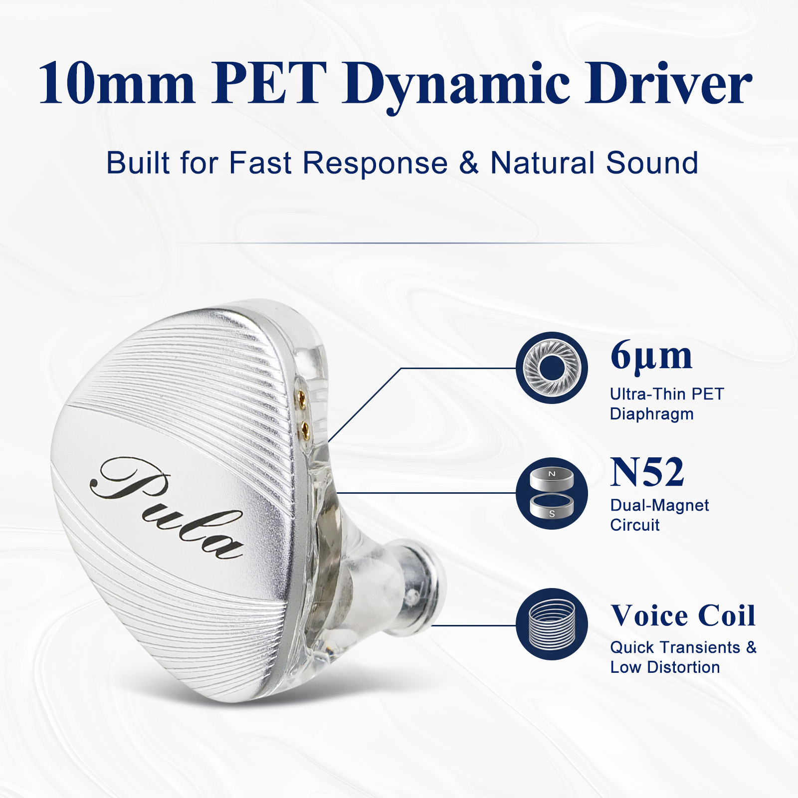 Pula Audio ARC HiFi IEM con Dr - Planar Magnetic Iem Earphones recensione e prezzo