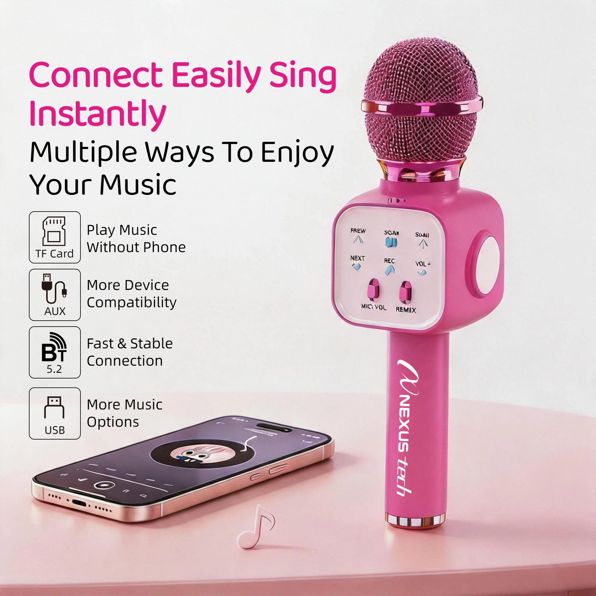 Microfono karaoke wireless Blu - Speakers recensione e prezzo