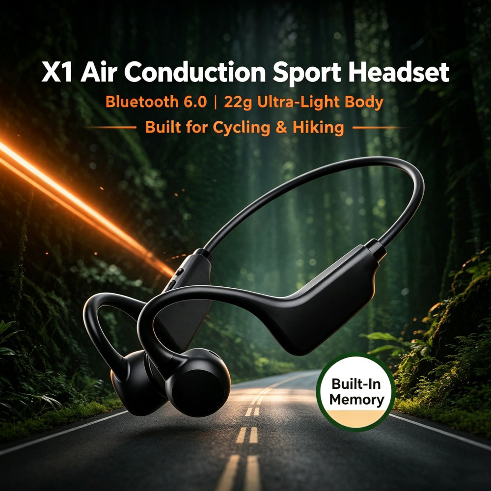 KEBIDUMEI Auricolari Bluetooth - Bone Conduction Running Headphones recensione e prezzo