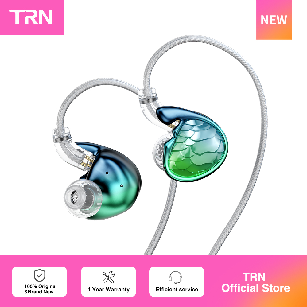 Auricolari TRN Mermaid 1BA+1DD - Planar Magnetic Iem Earphones recensione e prezzo