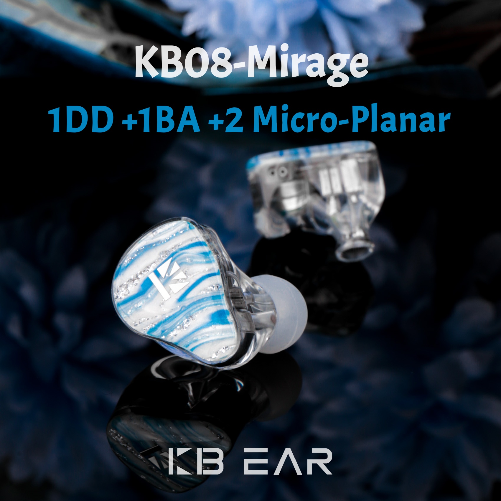 KBEAR KB08 Mirage IEMS Auricol - Planar Magnetic Iem Earphones recensione e prezzo