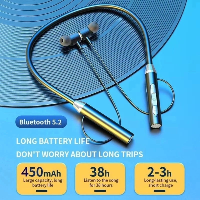Cuffie senza fili Bluetooth 5. - Magnetic Neckband Sports Earphones recensione e prezzo