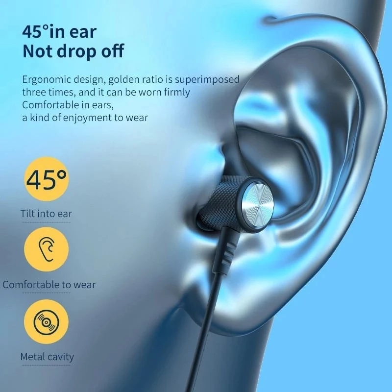 Cuffie senza fili Bluetooth 5. - Magnetic Neckband Sports Earphones recensione e prezzo